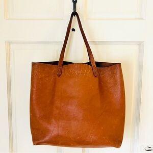 Madewell Cowhide Leather Tote.
